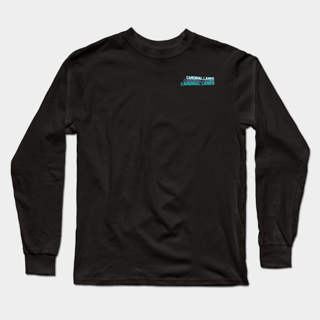 Cardinal Lanes Long Sleeve T-Shirt by Wolfmans Got Nards